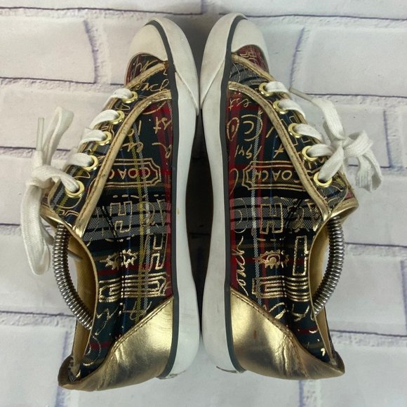 Coach Graffiti Art Sneaker Shoe Barrett - Picture 9 of 12